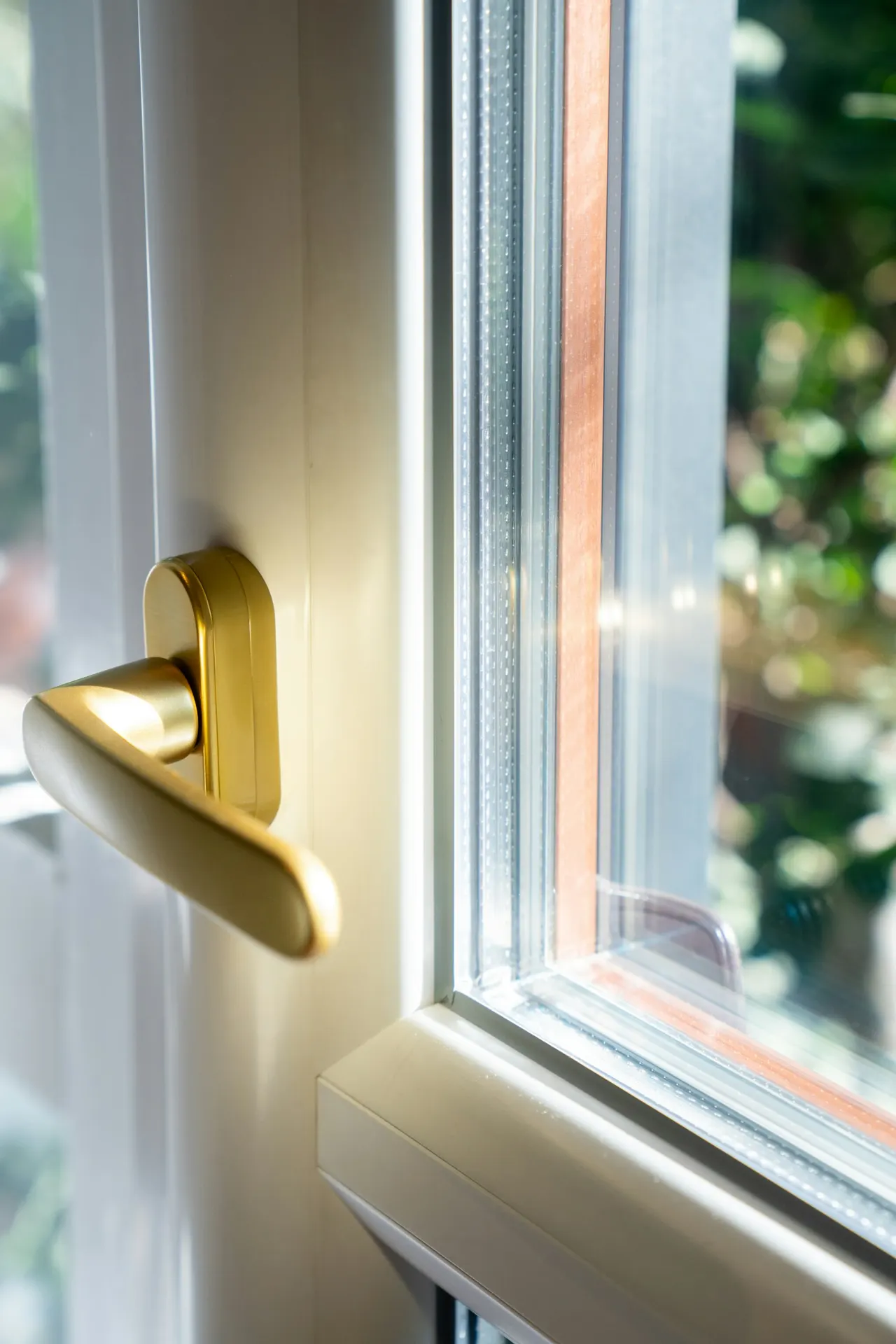 Abschließbarer Fenstergriff als Fenstersicherung